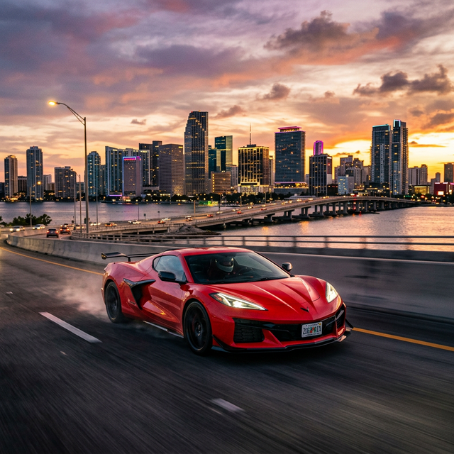 Chevrolet Corvette Red