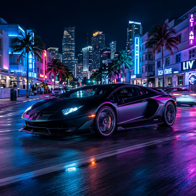 Lamborghini en Miami